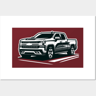 Chevrolet Silverado Posters and Art